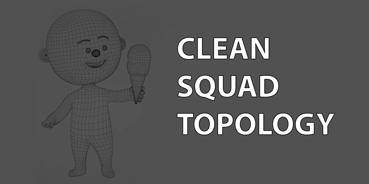 Original Babiez quad mesh topology