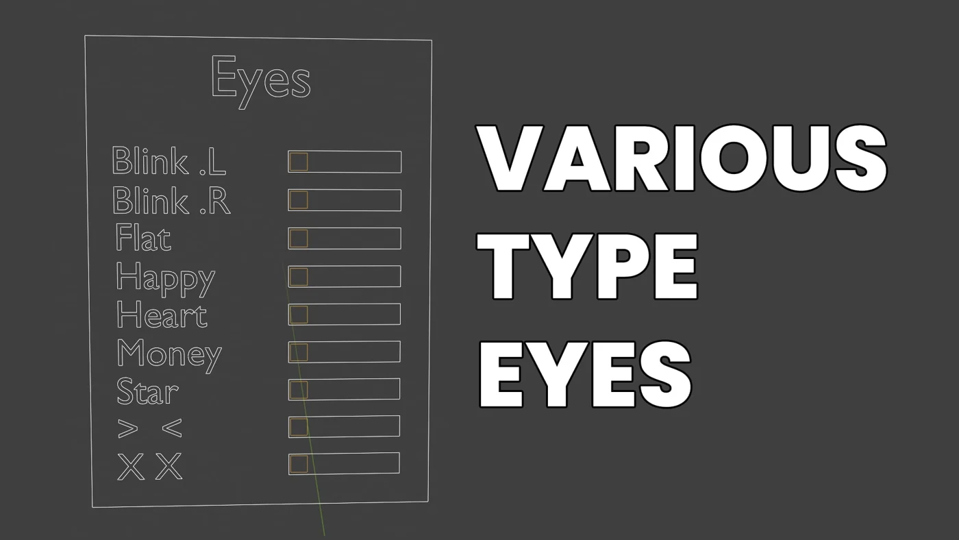 Original Elderz eye style controls in Blender
