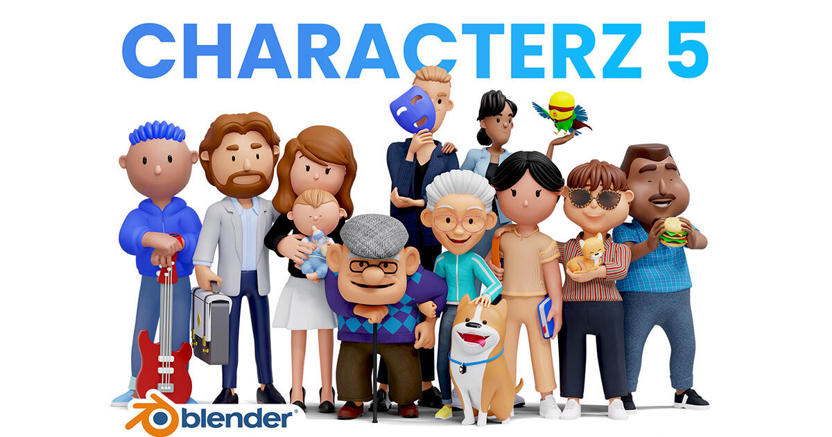 3d character library with 2b+ combinations for games, ar, and more.