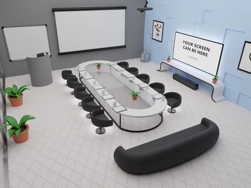 Included Roomz interior: Meeting lounge