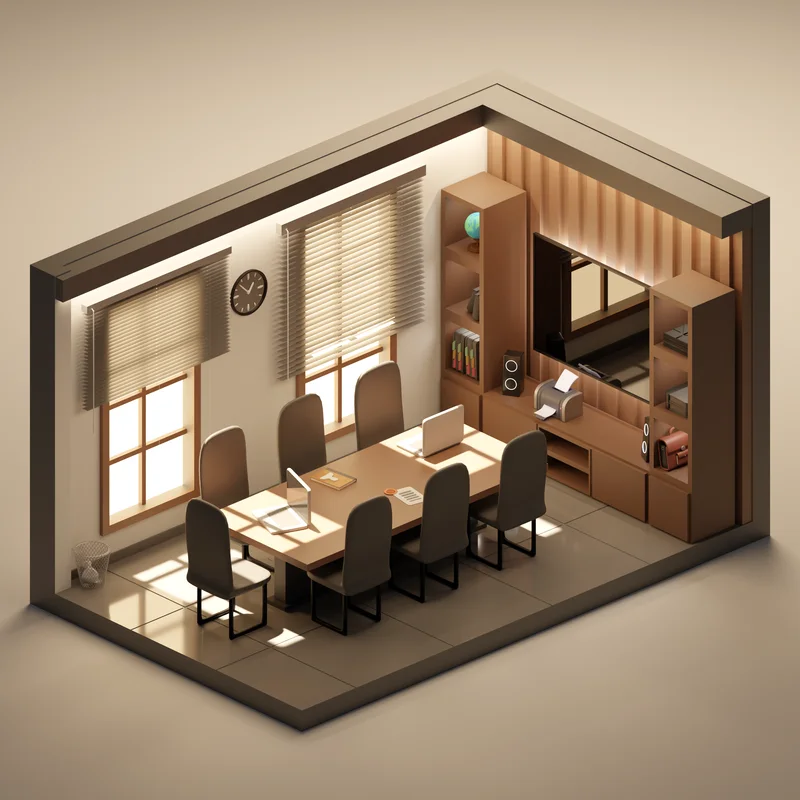 Included Roomz interior: Meeting room