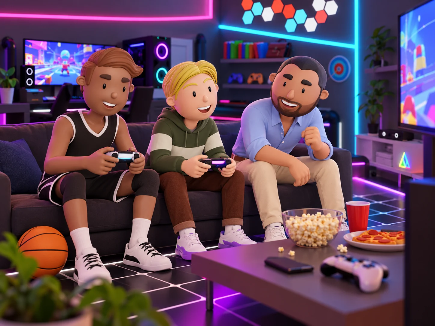 Concept: One more game, combining Fit body + Teenz + Adultz + Roomz